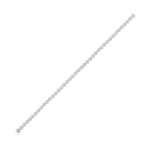 14KT White Gold & Diamond Classic Book Tru Reflection Bracelet   - 3-1/4 ctw