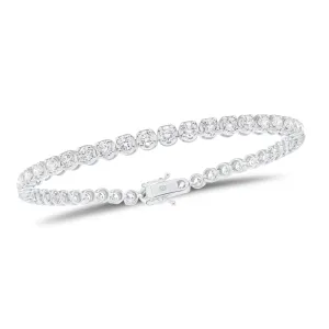 3.74 ct Diamond Tennis Bracelet