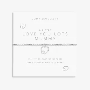 A Little Love You Lots Mummy Silver Plated Bracelet 7417