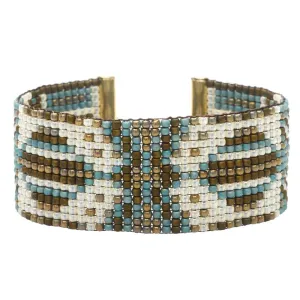 Ancient Turquoise Loom Bracelet (Reboot)