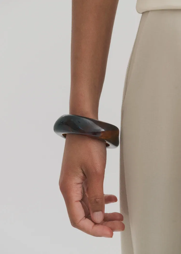 Anna Rossi Need It Now Bangle in Long Black