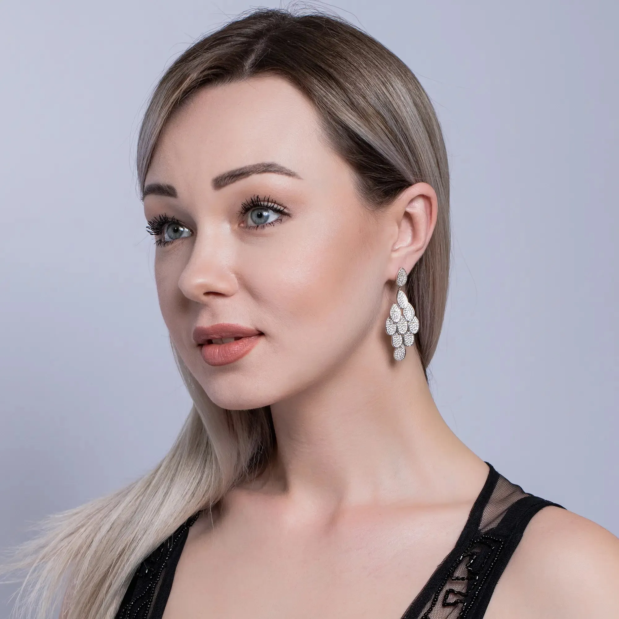 Antique Chandelier Dangling Earrings