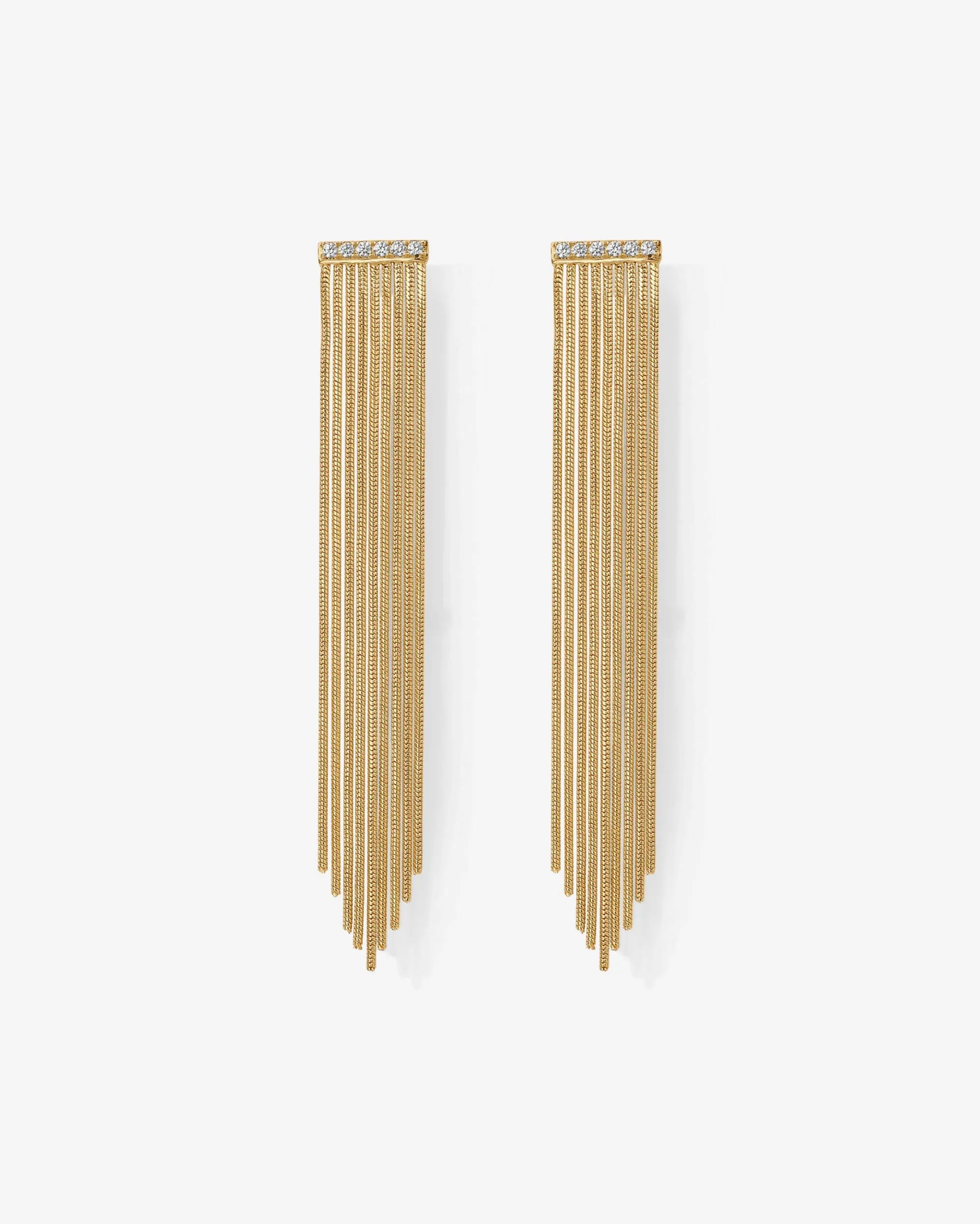 Bar Tassel Earrings