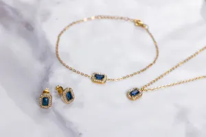 Blue rosetta set (parallel)