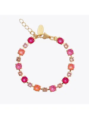 Calanthe bracelet - coral combo