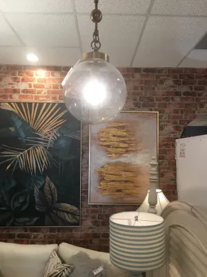 CHANDELIER GLOBE PENDANT BY ARHAUS