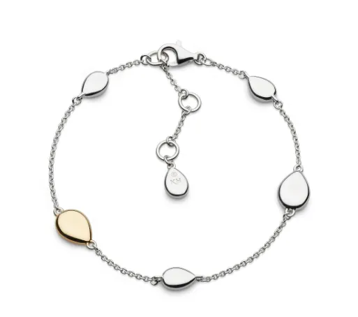 Coast Pebble Golden Station Bracelet