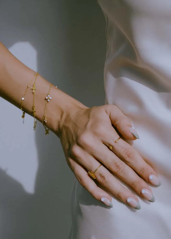 Cross Bracelet - Silver