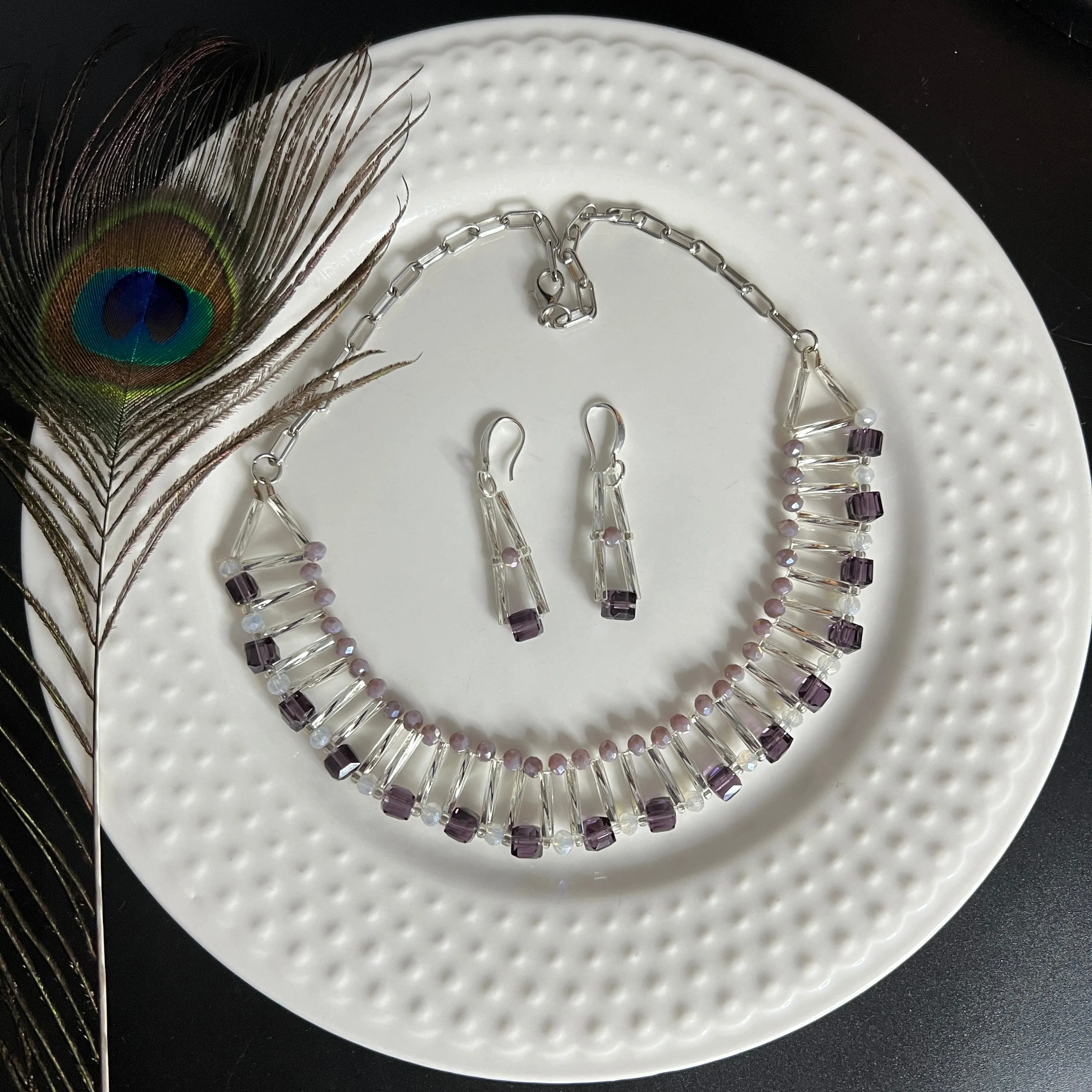 Crystal Beaded Necklace