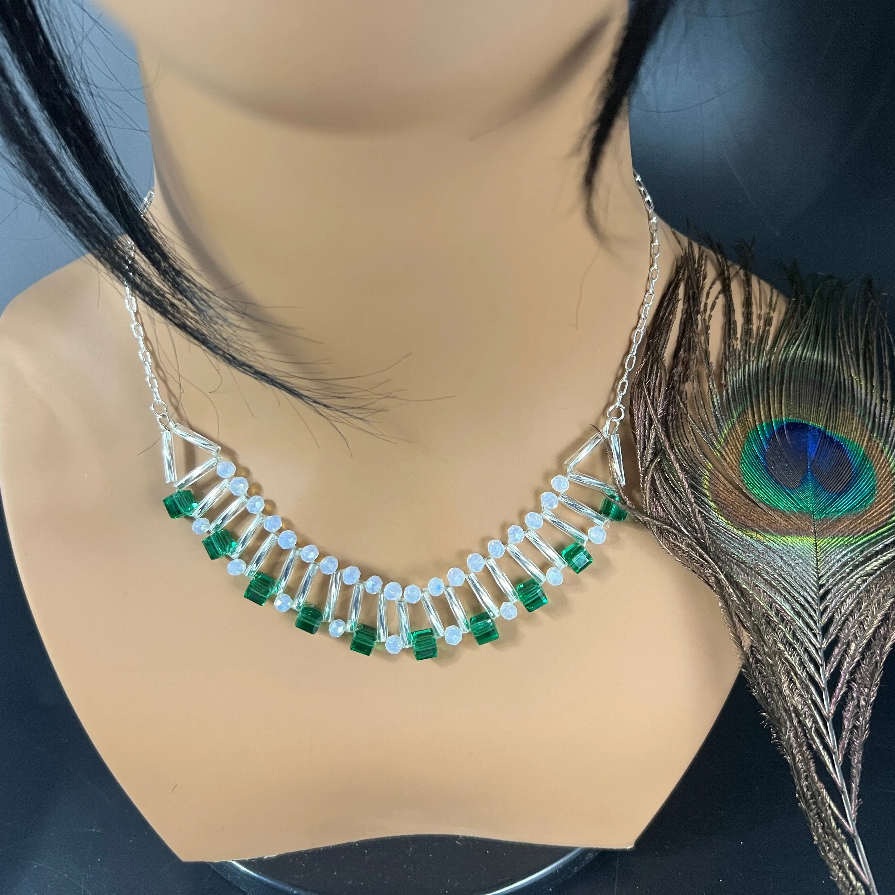 Crystal Beaded Necklace