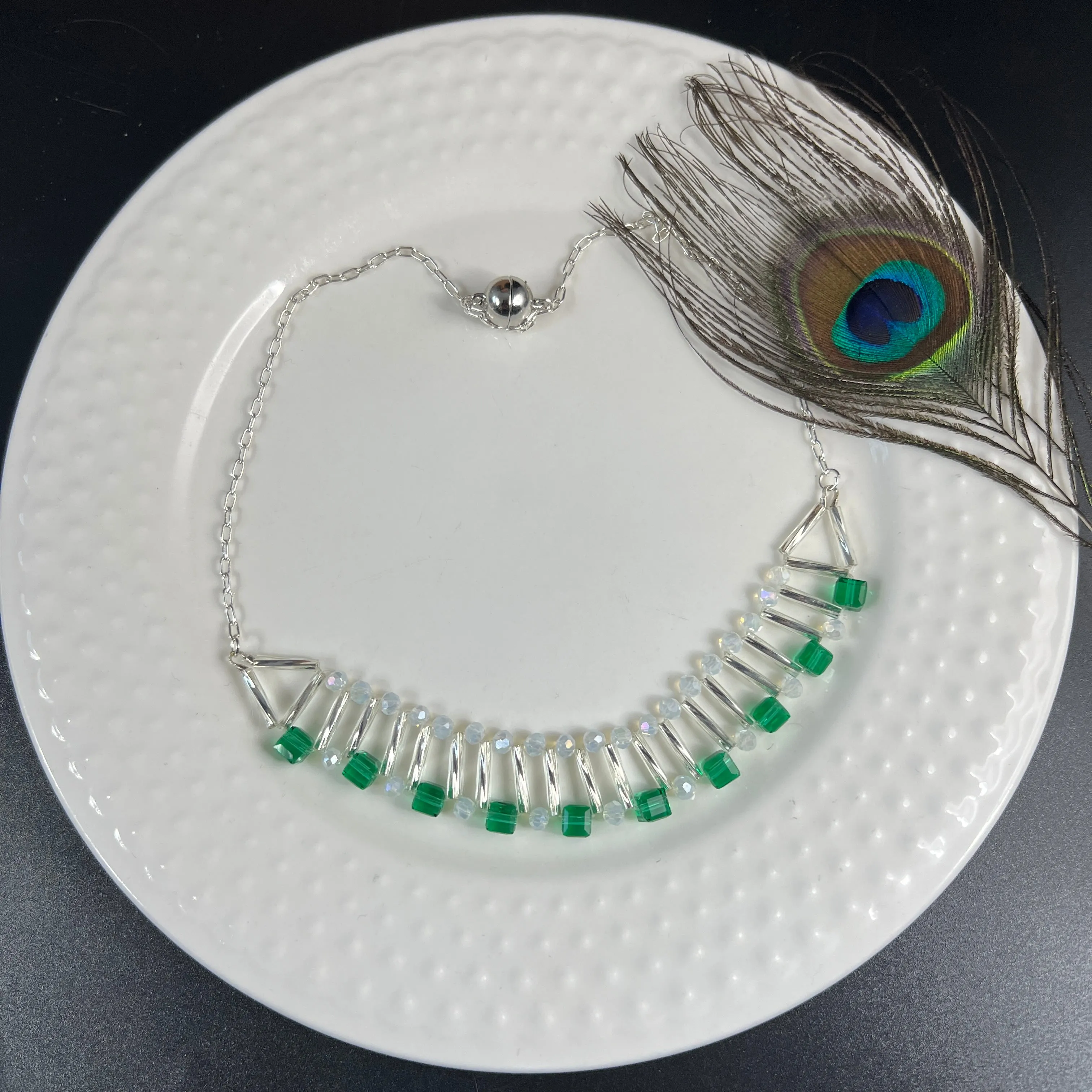 Crystal Beaded Necklace