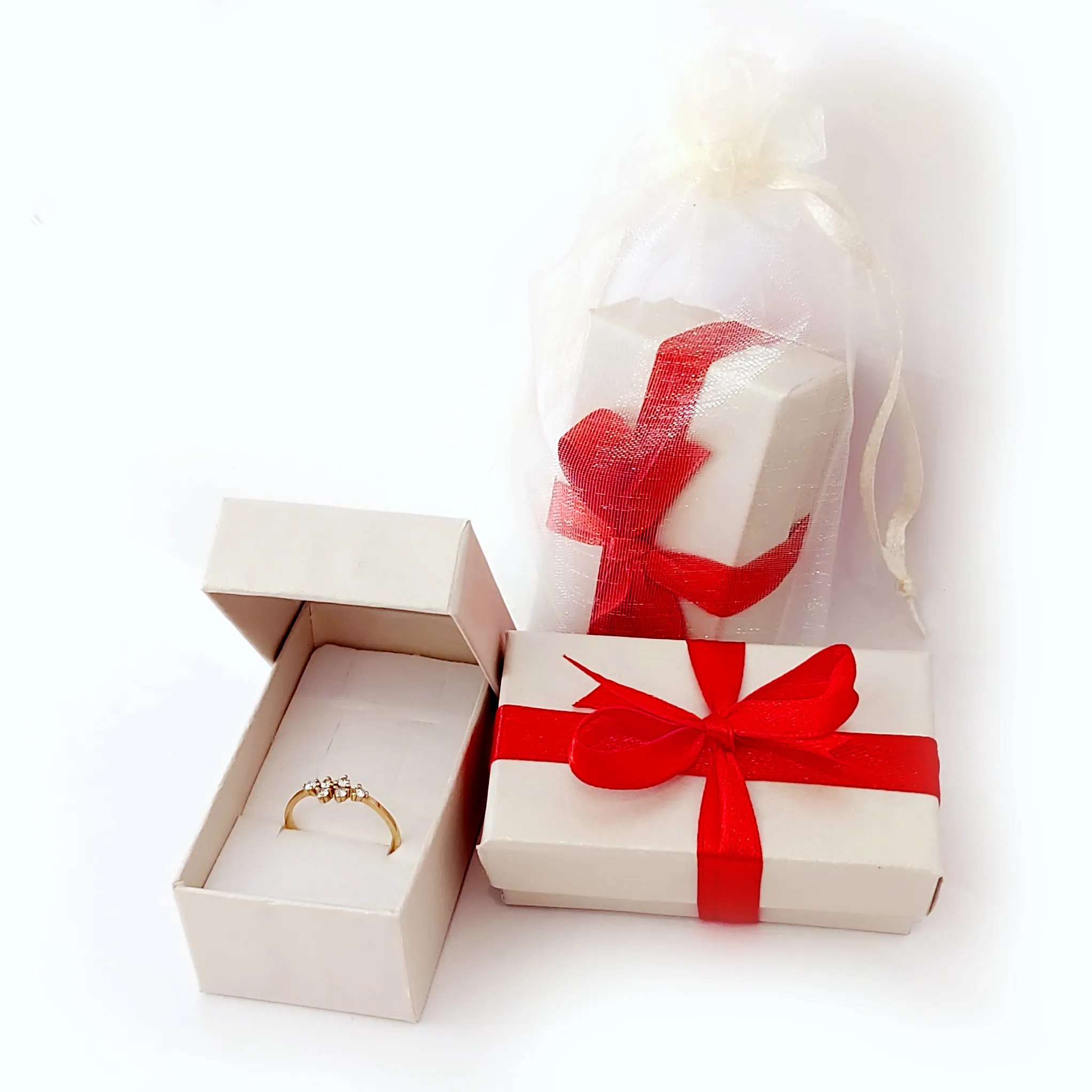 EG7811-3 Rose Gold and Lemon Quartz square earrings