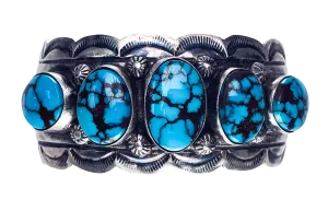 Egyptian Turquoise Cuff | Artisan Handmade