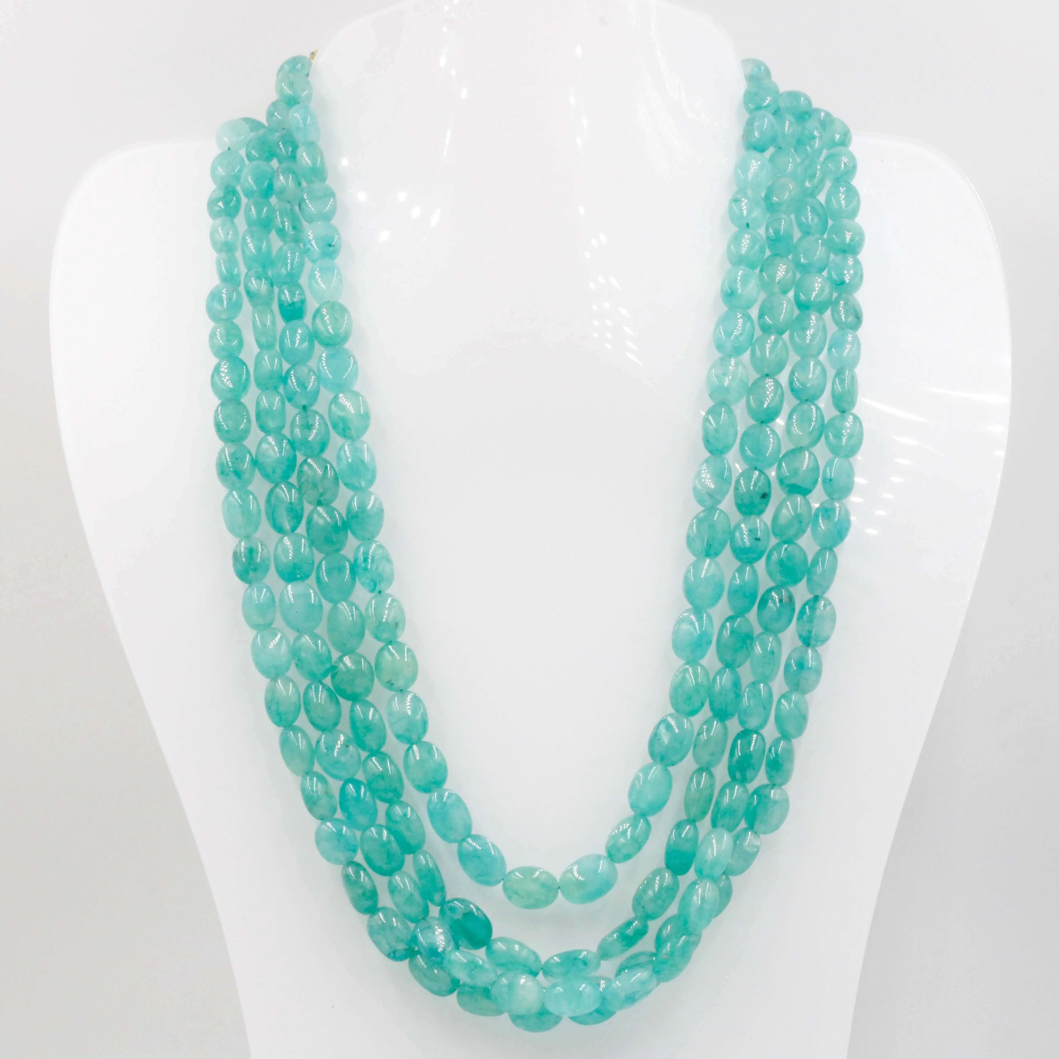 Emerald Beaded Necklace Gemstone Necklace Layered Necklace Long Necklace Green Necklace Indian Necklace Sarafa Necklace SKU: 6143081
