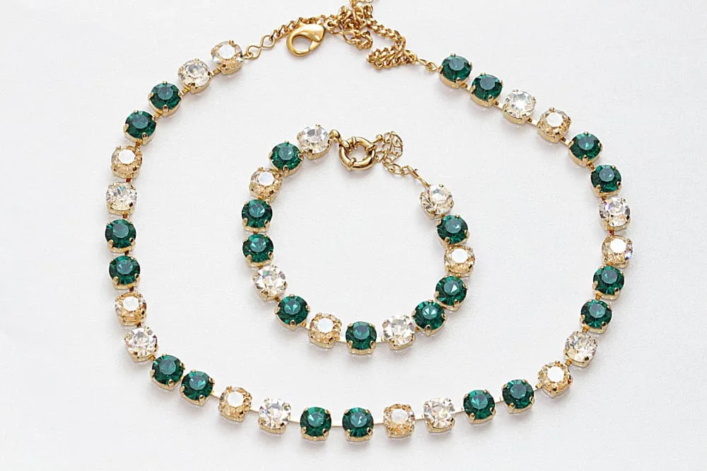 EMERALD VICTORIAN NECKLACE