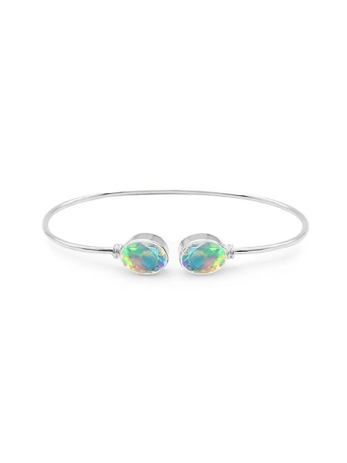Ethiopian Opal Cuff Bracelet