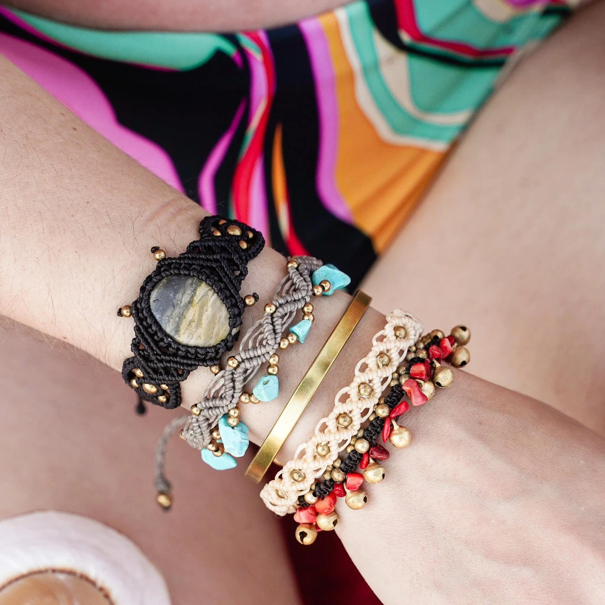 Flaming Heart Bracelet