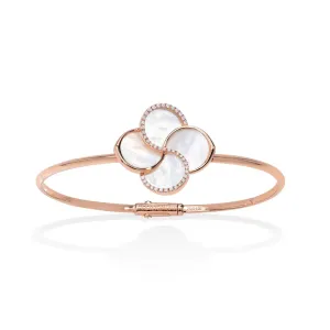FLUMINA Bangle with Mother Of Pearl