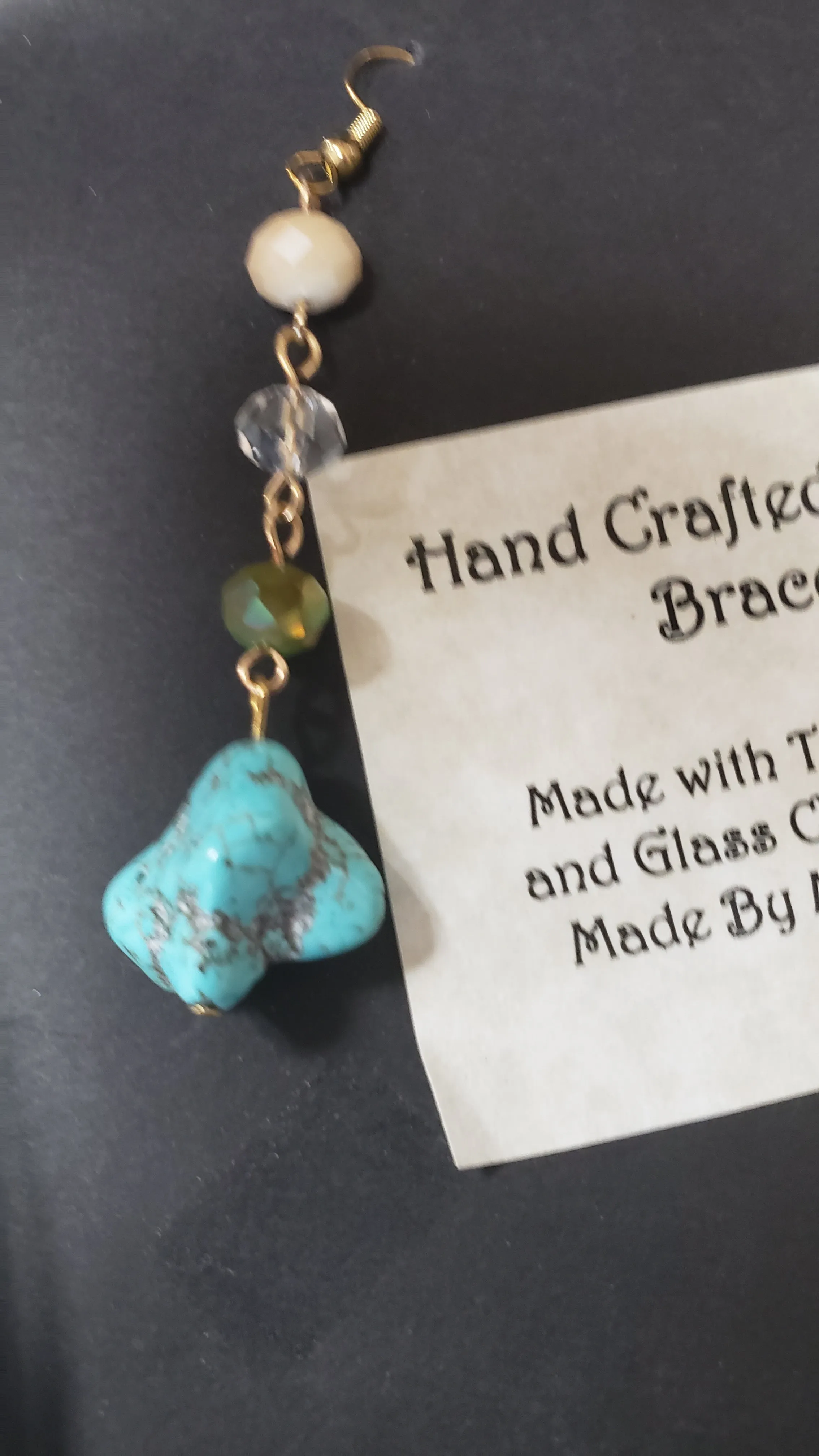 Hand Crafted Earring and Bracet Set