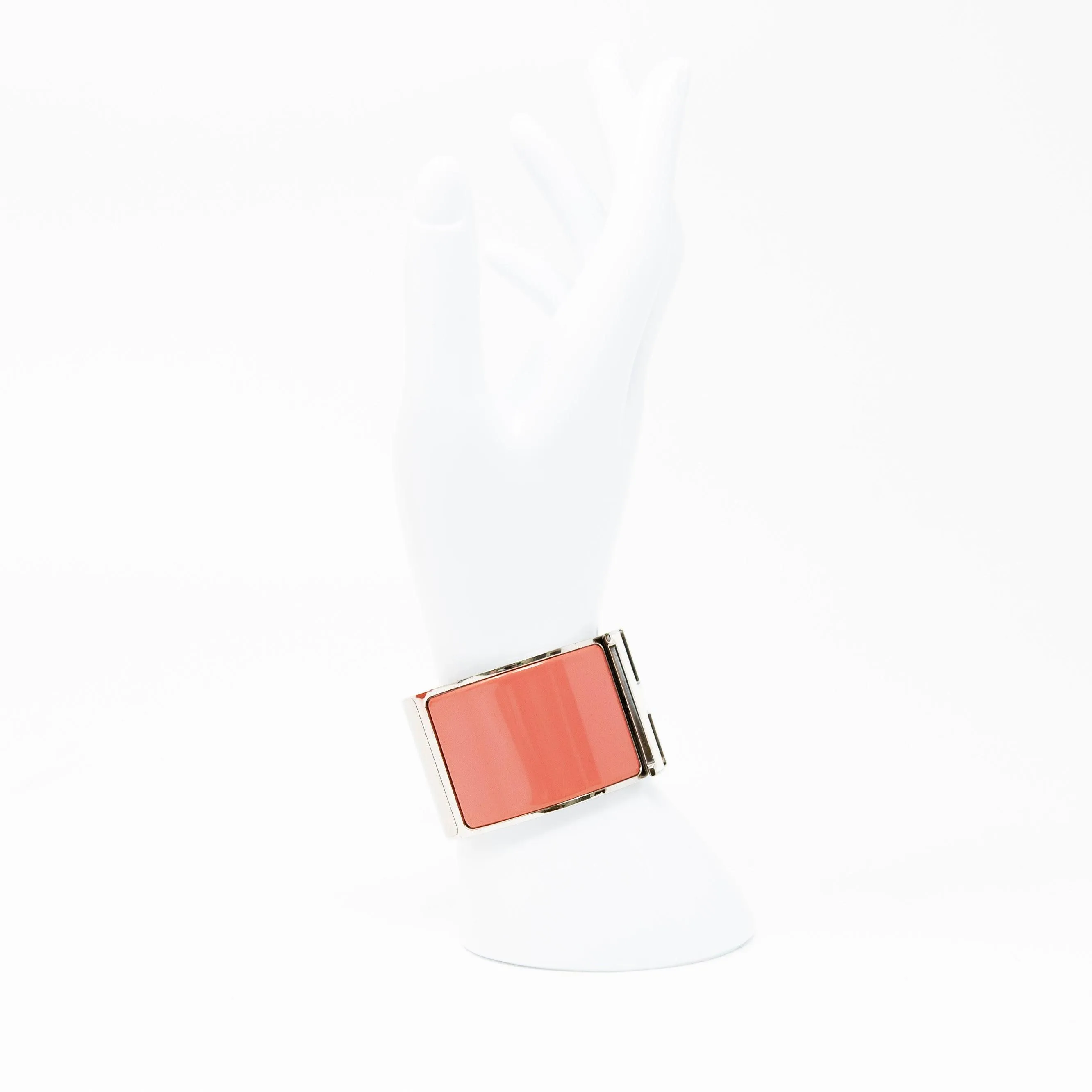 Hermes Coral Extra Wide Clic Clac H Bracelet PM