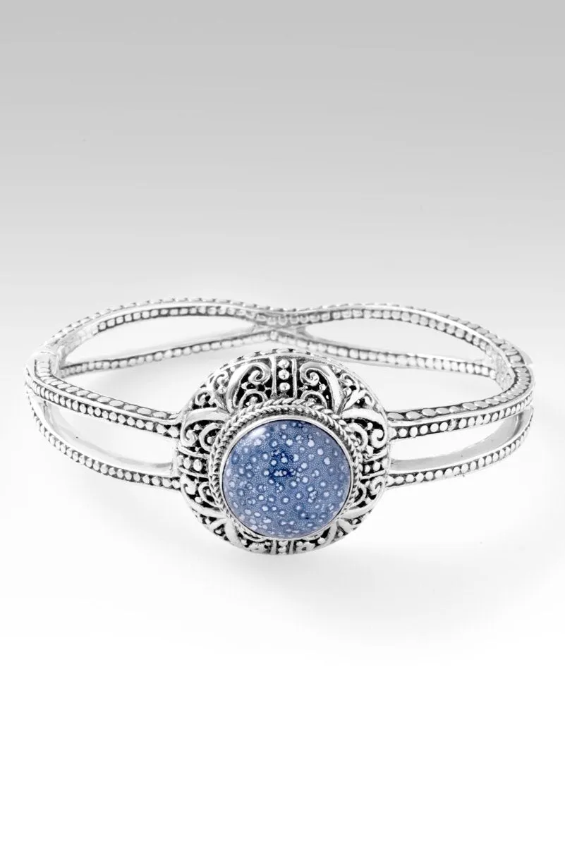 Hope in Him Bangle™ in Blue Sponge Coral