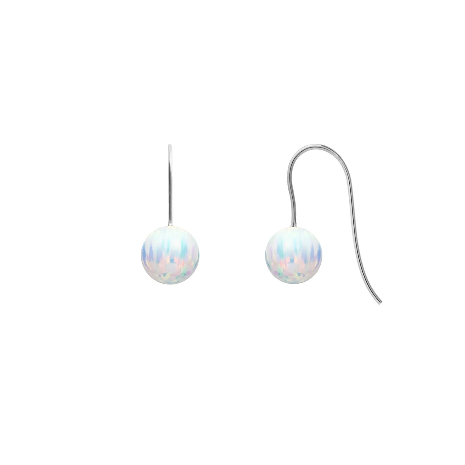 ICE OPAL HOOK EARRINGS | SMALL