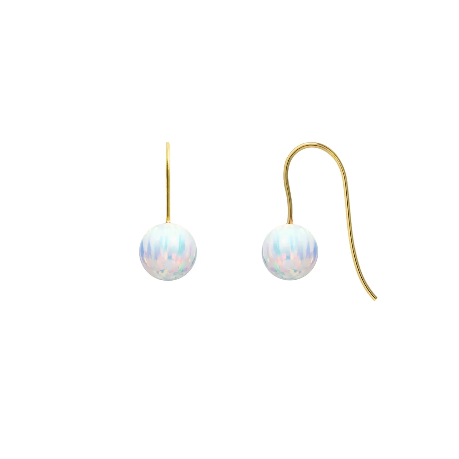 ICE OPAL HOOK EARRINGS | SMALL