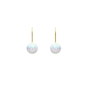 ICE OPAL HOOK EARRINGS | SMALL