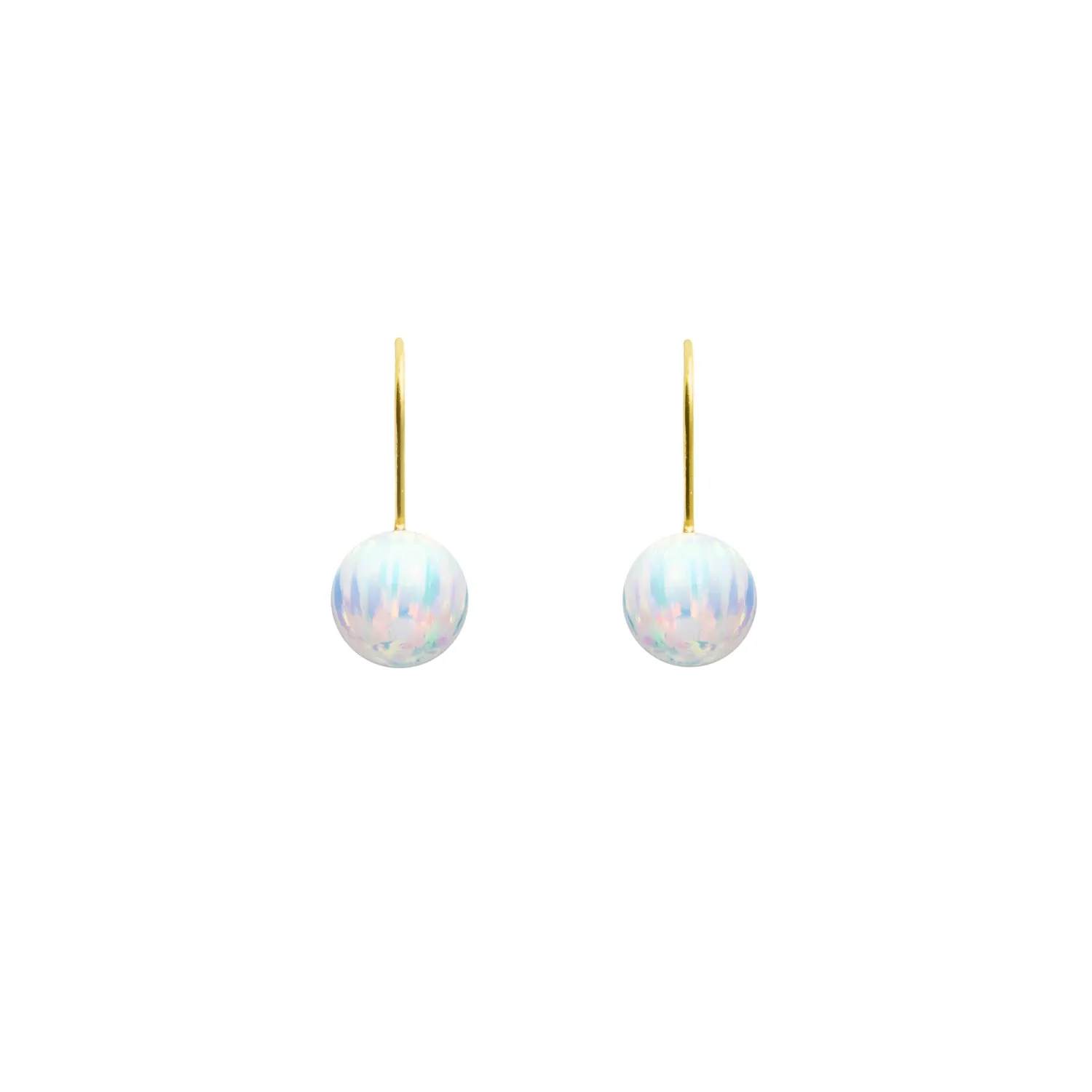 ICE OPAL HOOK EARRINGS | SMALL