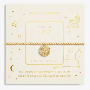 Joma Jewellery Gold Star Sign A Little 'Leo' Bracelet