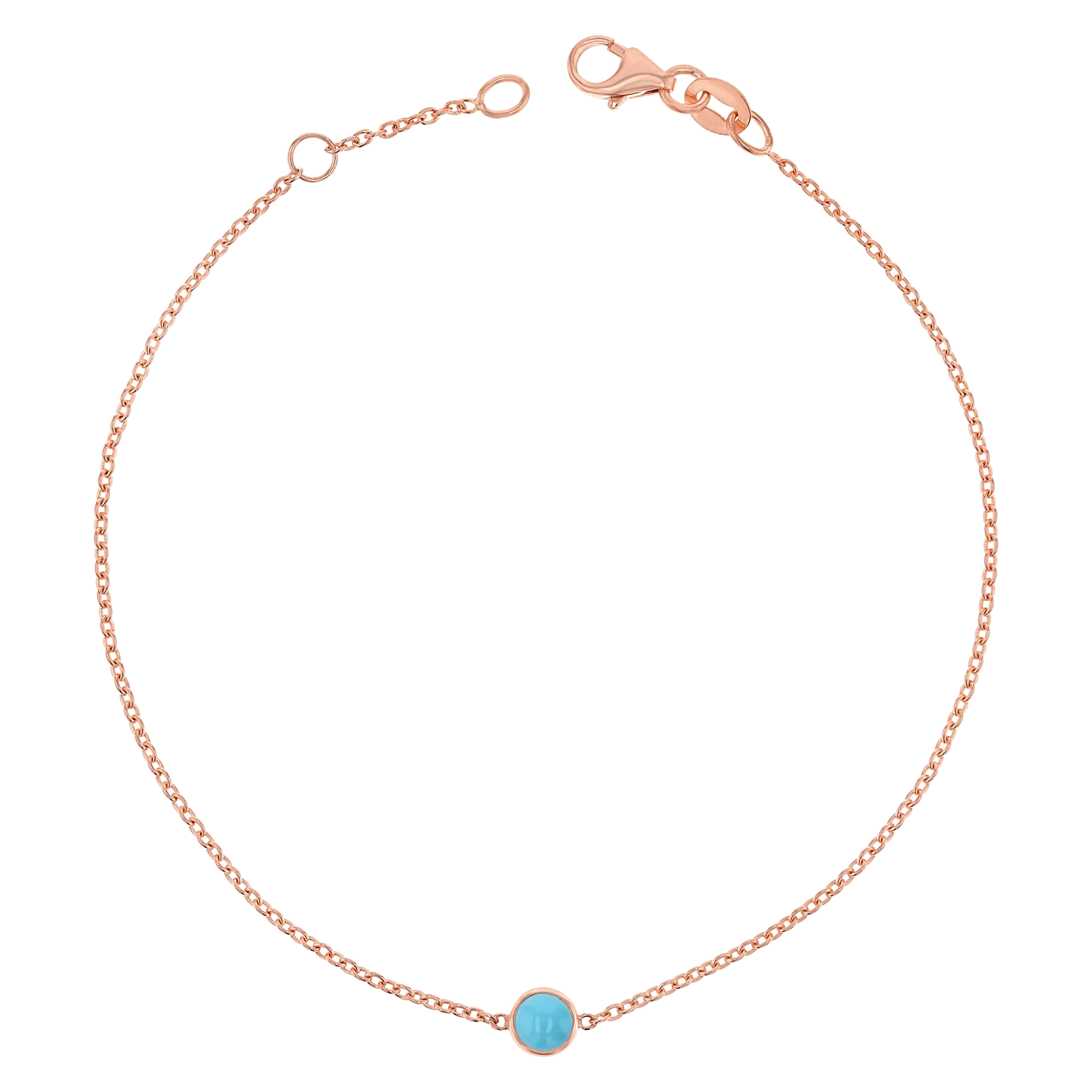Kids Turquoise Solitaire Bracelet