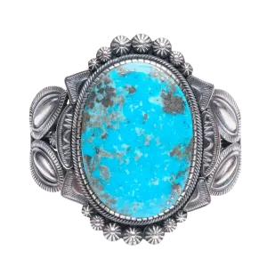 Kingman Turquoise Cuff | Leon Martinez