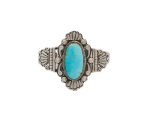Kingman Turquoise Cuff | Leon Martinez