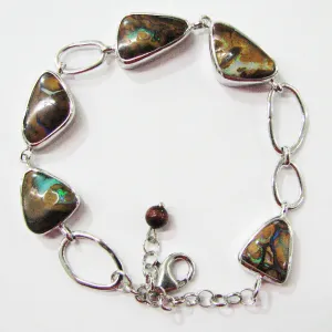 Koroit Matrix Sterling Silver Bracelet