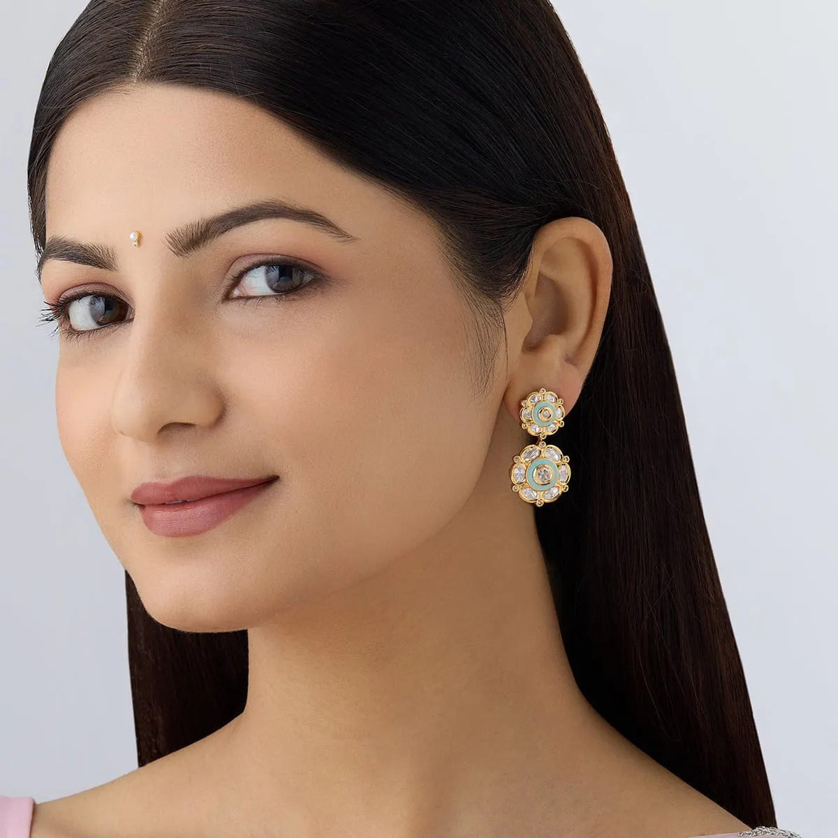 Kundan Earring 161654