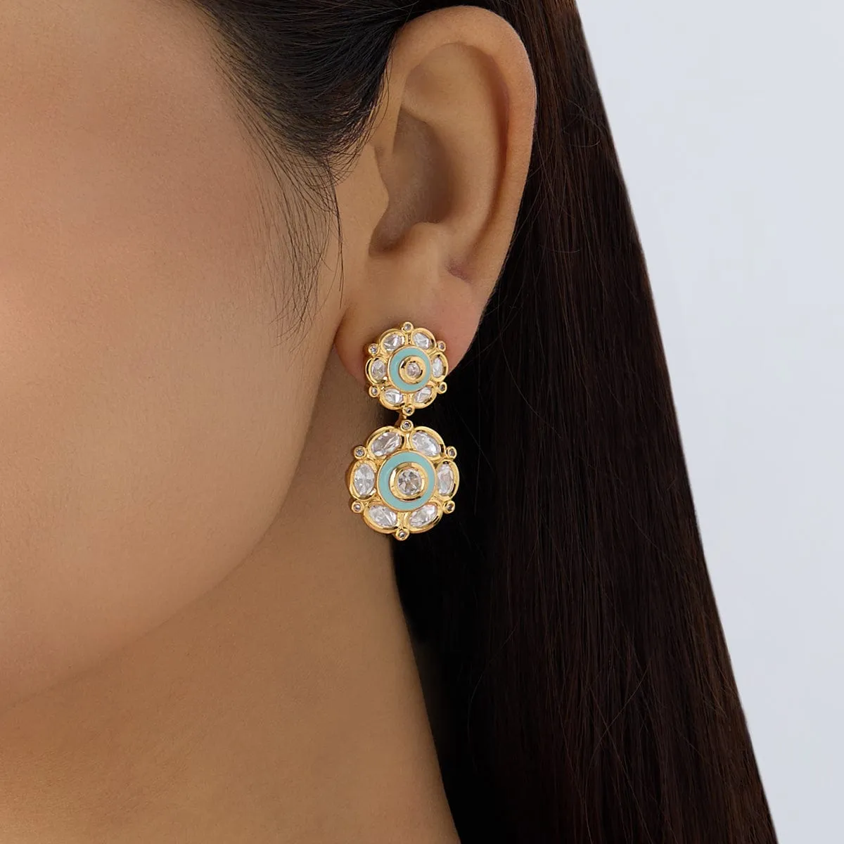 Kundan Earring 161654