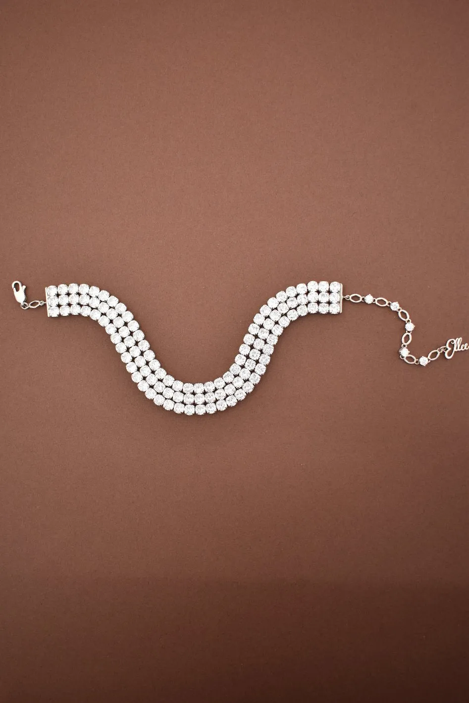 LUXUS Simulated Diamond Bracelet
