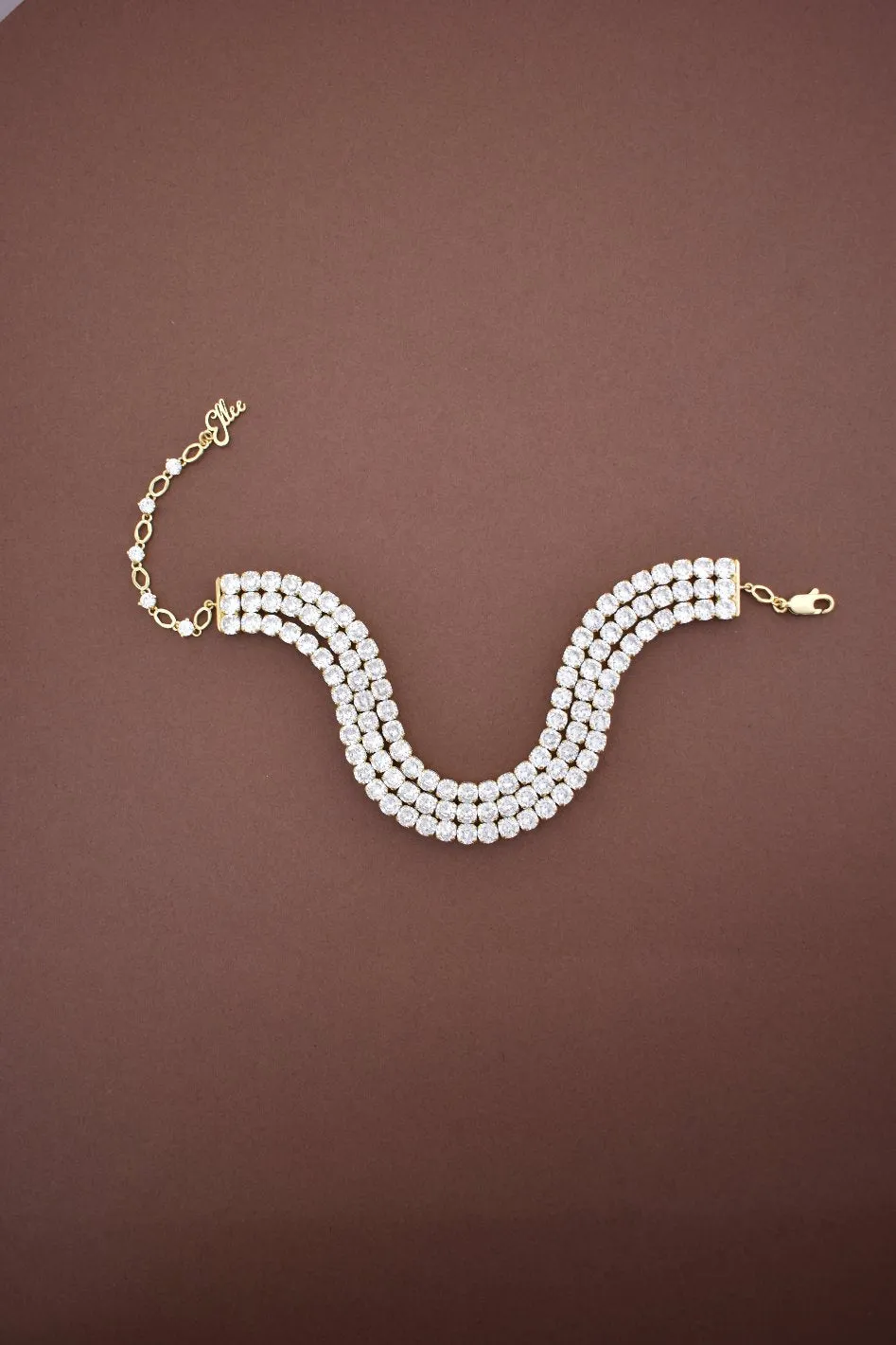 LUXUS Simulated Diamond Bracelet