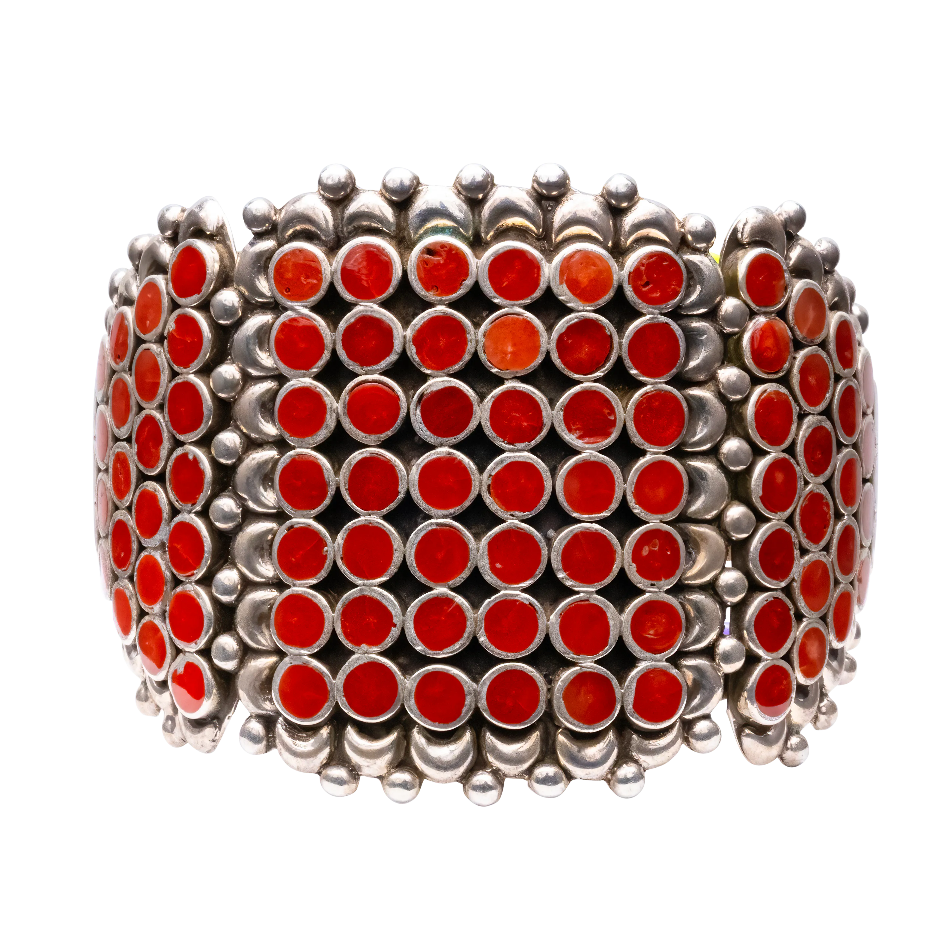 Mediterranean Coral Cuff | Vincent Shirley