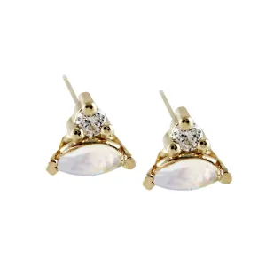 MONICA OPAL EARRINGS
