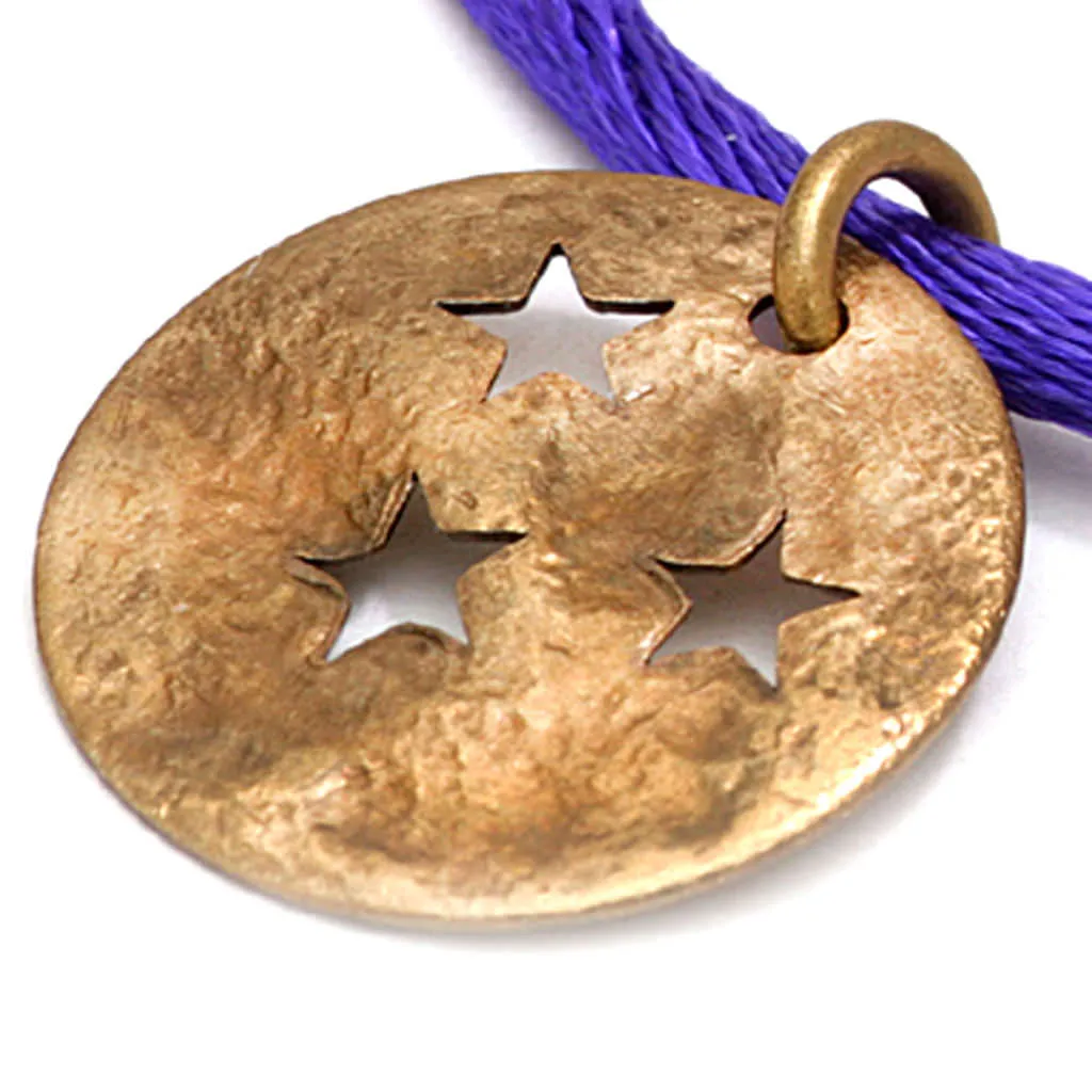 Moon and Stars Satin Cord Bracelet
