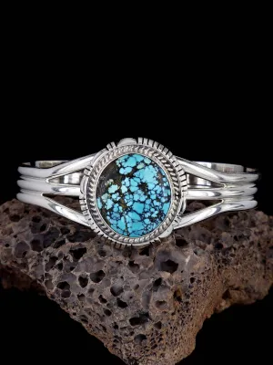 Native American Natural Bao Canyon Turquoise Cuff Bracelet