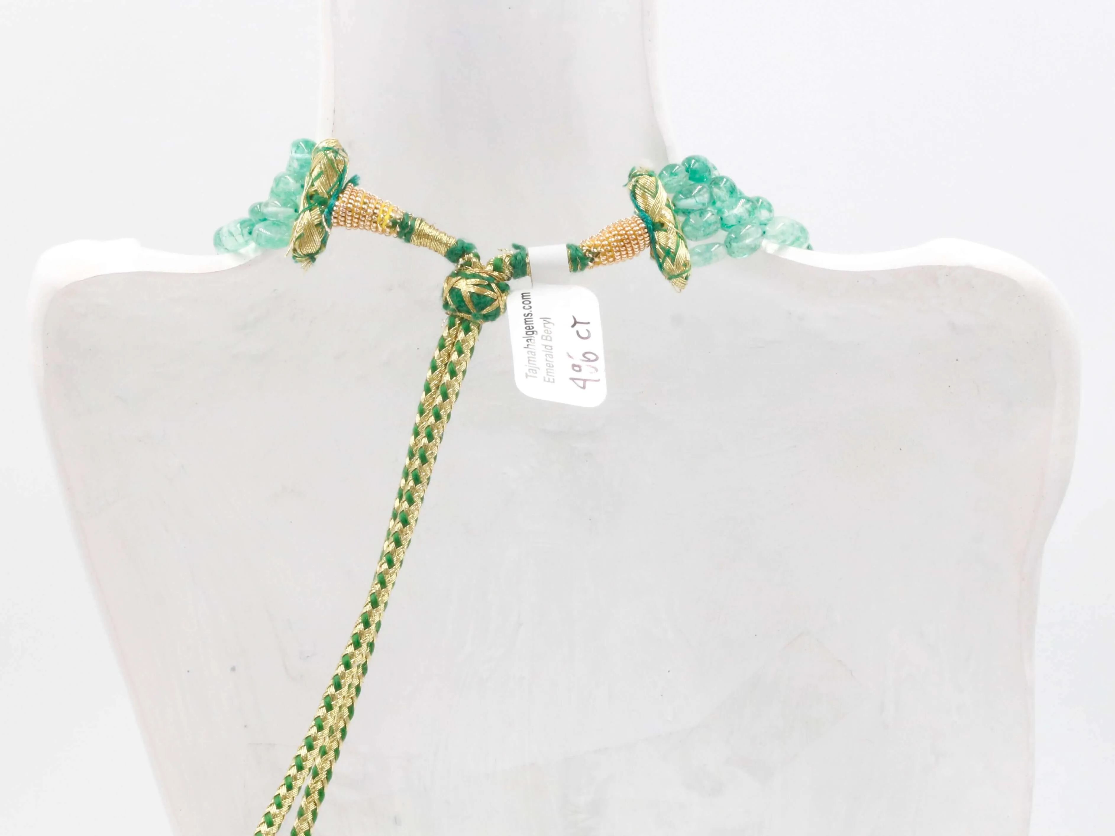 Natural Emerald Necklace Emerald Beryl Necklace Emerald Beaded Necklace Emerald Gemstone Necklace Green Gemstone Indian Necklace SKU 6142955