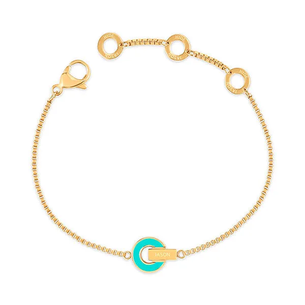 NEREIDA TURQUOISE CHIP BRACELET