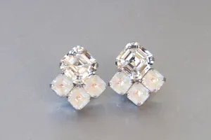 OPAL SQUARE EARRINGS