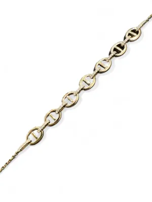 OPEN  LINK DIAMOND BRACELET
