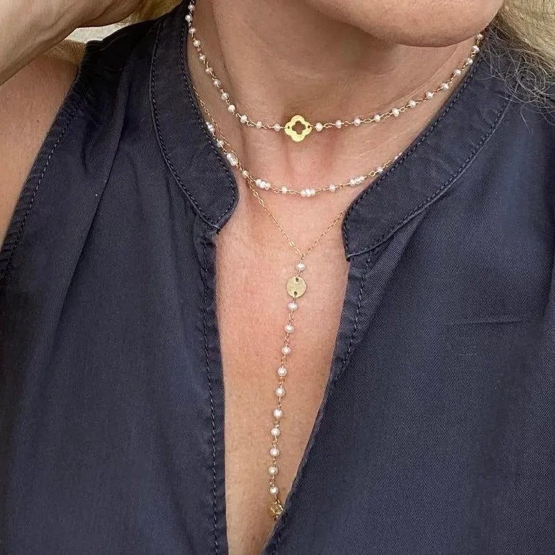 Pearl Choker - Clover
