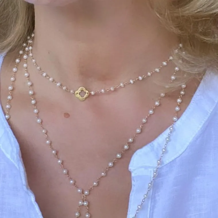 Pearl Choker - Clover