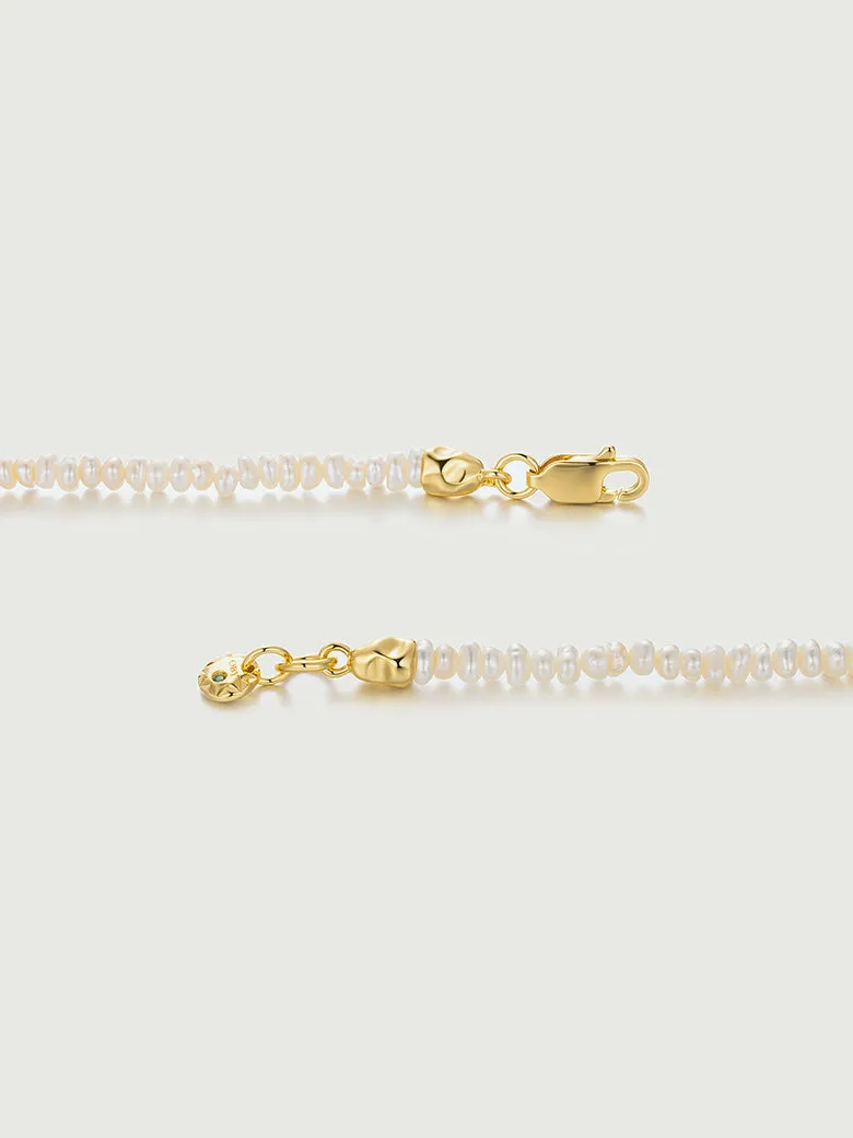 Pearl Nugget Beaded Necklace