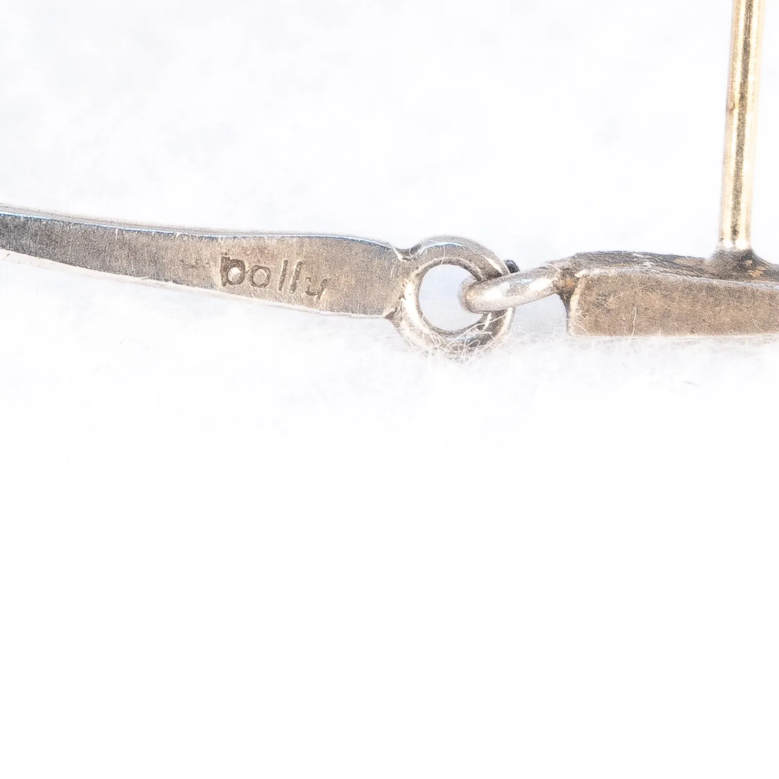 Polly Stehman Sterling Agate Drop Earrings